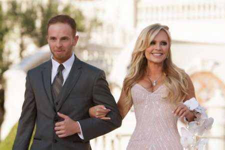 Tamra Judge on her wedding day